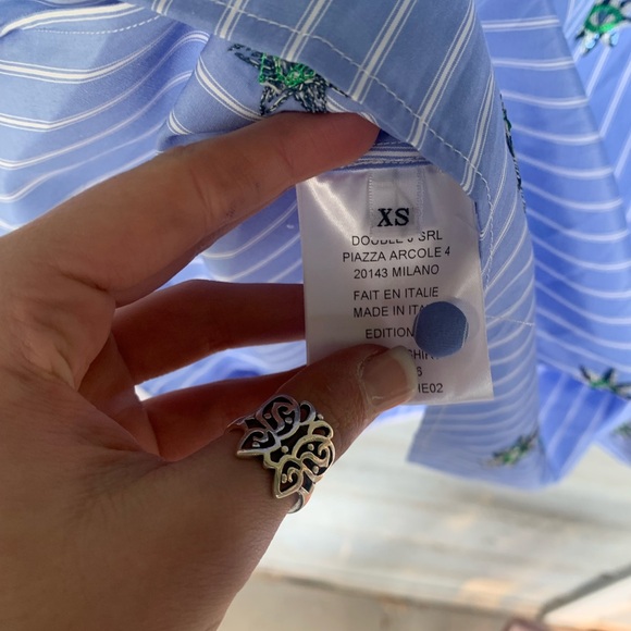 La Double J Third Eye Embroidered Popeline Shirt - Picture 8 of 8